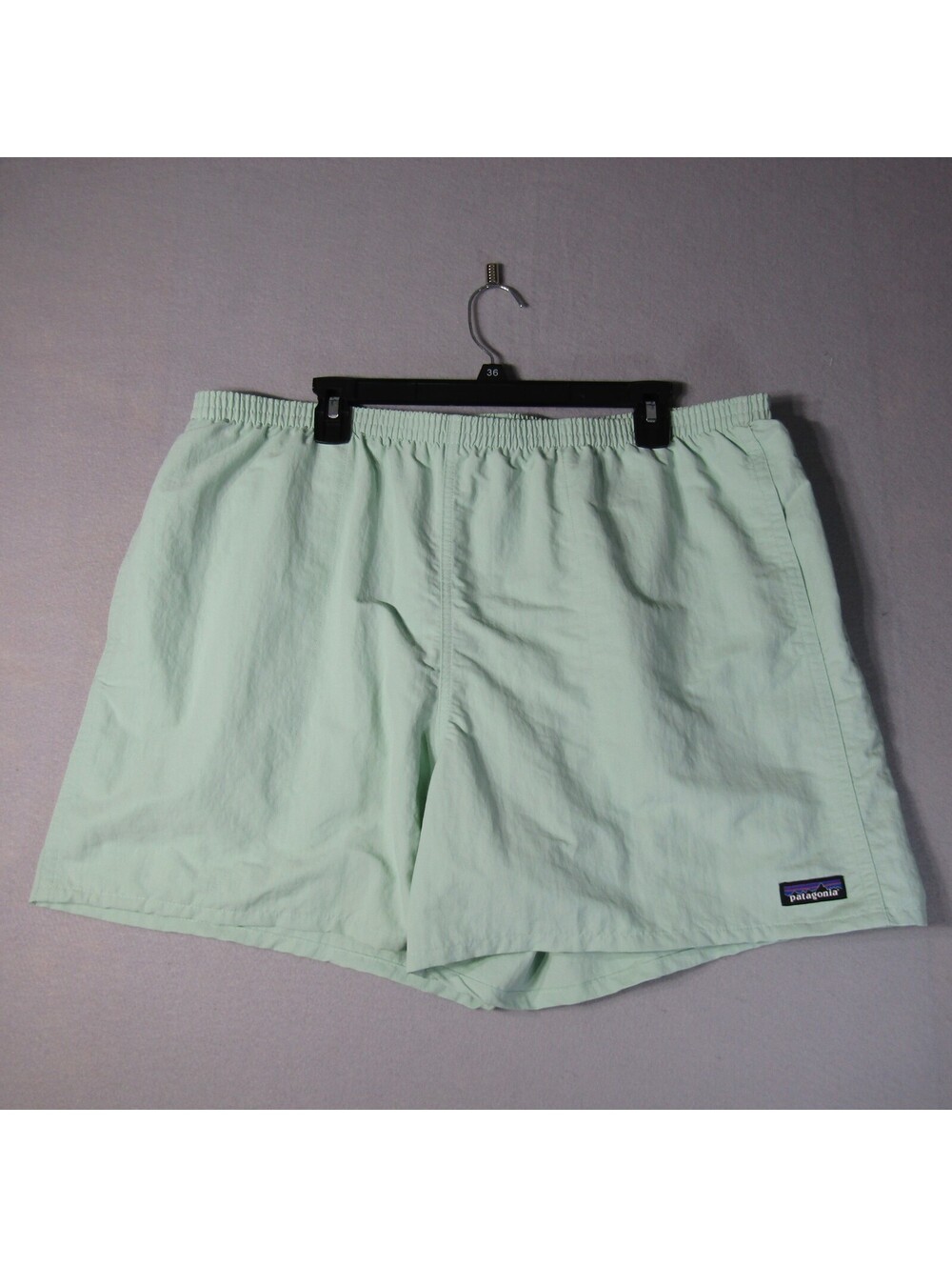 NWT Patagonia Baggies Shorts 5" Inseam Men's XXL Rinsed Green